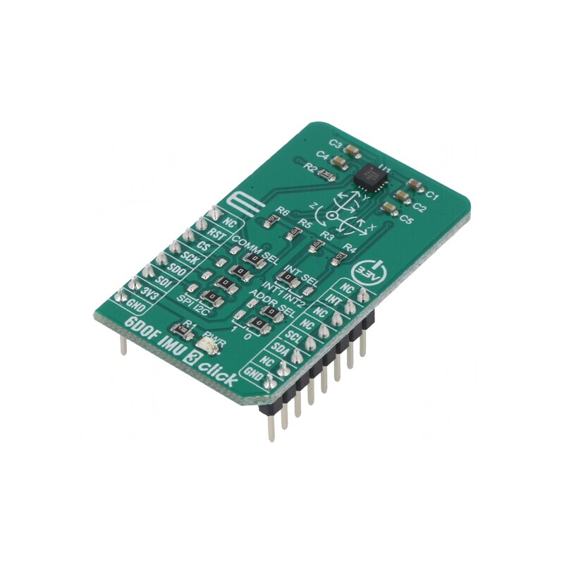 Click Board Accelerometru Giroscop I2C SPI 3.3V | Electronic-mag.ro | Componente Electronice
