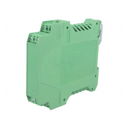Carcasă Verde pentru Șină DIN cu 12 Borne | Electronic-mag.ro | Componente Electronice