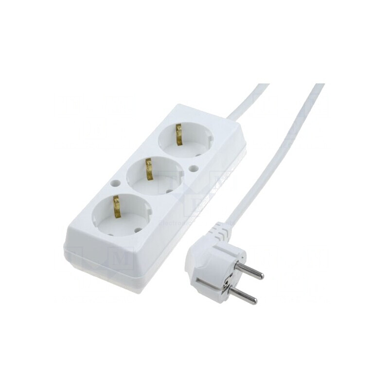 Prelungitor 3 Prize Schuko 1,5mm 16A Alb | Electronic-mag.ro | Componente Electronice Prelungitor 3 Prize Schuko 1,5mm 16A Alb | Electronic-mag.ro | Componente Electronice