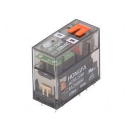 Releu Electromagnetic DPDT 230VAC 8A PCB | Electronic-mag.ro | Componente Electronice