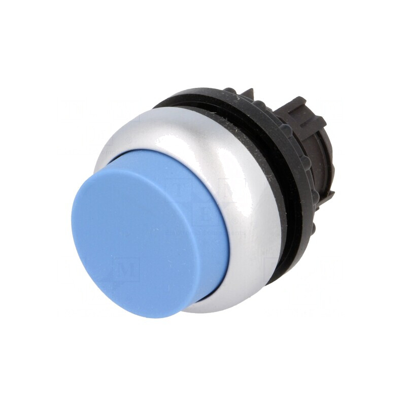Comutator apăsare 22mm albastru stabilizat | Electronic-mag.ro | Componente Electronice