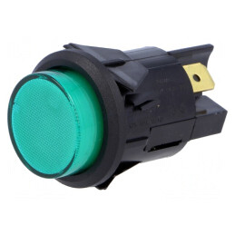 Comutator Acționat Prin Apăsare 16A 250VAC DPST-NO | Electronic-mag.ro | Componente Electronice