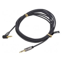 Cablu Audio Jack 3.5mm 3pin Unghi 5m | Electronic-mag.ro | Componente Electronice