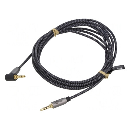 Cablu Audio Jack 3.5mm 3pin Unghi 5m | Electronic-mag.ro | Componente Electronice