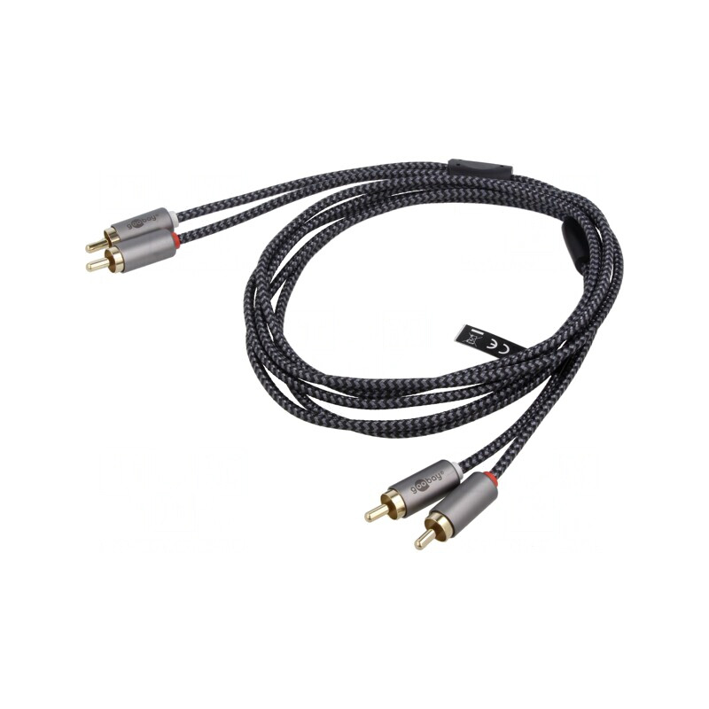 Cablu RCA Aurit 0.5m x2 Mufe PVC | Electronic-mag.ro | Componente Electronice Cablu RCA Aurit 0.5m x2 Mufe PVC | Electronic-mag.ro | Componente Electronice