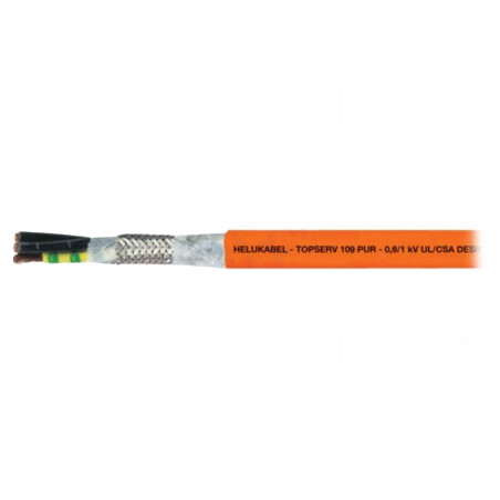 Cablu Servomotoare TOPSERV 109 4G1.5mm2 Portocaliu | Electronic-mag.ro | Componente Electronice