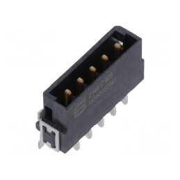 Conector PCB-PCB tată 5 pini 2,54mm har-flex Power | Electronic-mag.ro | Componente Electronice