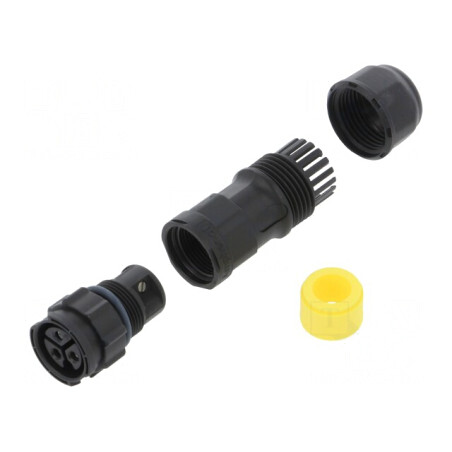 Conector Circular Mamă 3 PIN cu Șurub | Electronic-mag.ro | Componente Electronice