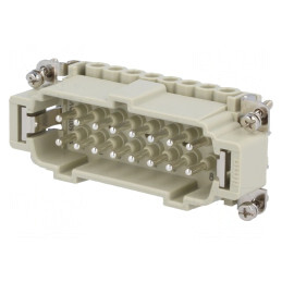 Conector HDC Tată 16 Pin 16A 500V | Electronic-mag.ro | Componente Electronice