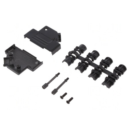 Carcasă pentru conectori D-Sub 25 pin și D-Sub HD 44 pin | Electronic-mag.ro | Componente Electronice