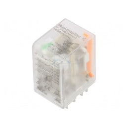Releu electromagnetic 4PDT 24VDC 5A 250VAC | Electronic-mag.ro | Componente Electronice