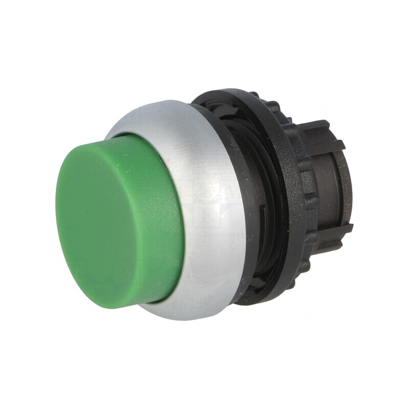 Comutator Apăsare 22mm Verde | Electronic-mag.ro | Componente Electronice