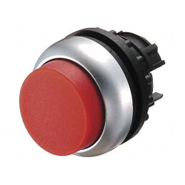 Comutator de Apăsare 22mm Roșu | Electronic-mag.ro | Componente Electronice