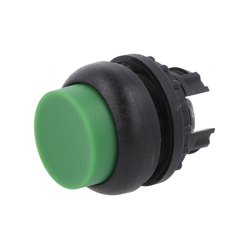 Comutator apăsare 22mm verde stabilizat | Electronic-mag.ro | Componente Electronice
