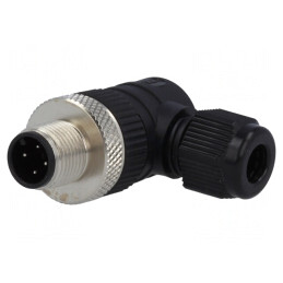 Mufă M12 4-PIN tată IP67 pentru DeviceNet/CANopen pe cablu | Electronic-mag.ro | Componente Electronice
