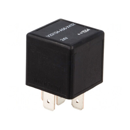 Releu electromagnetic SPDT 24VDC 45A autovehicule | Electronic-mag.ro | Componente Electronice