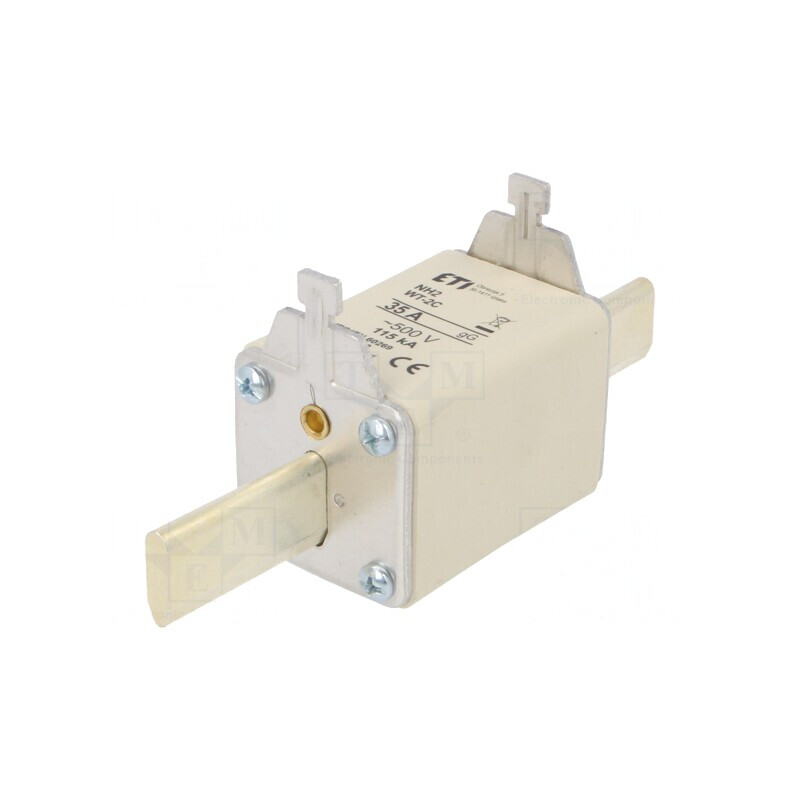 Siguranță Ceramică Industrială gG 35A 500VAC NH2C | Electronic-mag.ro | Componente Electronice