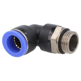 Racord push-in în unghi PBT G 1/2 0-60°C | Electronic-mag.ro | Componente Electronice
