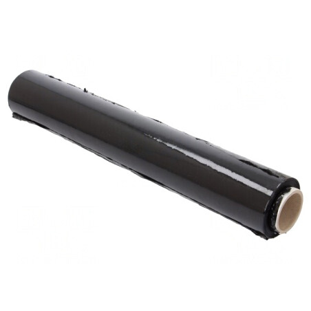 Folie Stretch Neagră 0,5m x 23um 1,2kg | Electronic-mag.ro | Componente Electronice