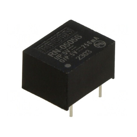 Convertor DC/DC 1,25W 5V 250mA | Electronic-mag.ro | Componente Electronice