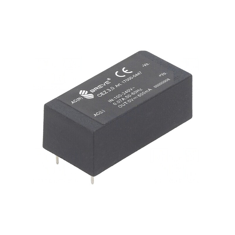 Convertor AC/DC 3W 5VDC | Electronic-mag.ro | Componente Electronice