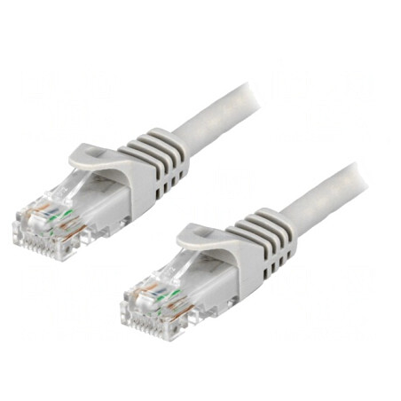 Cablu Patch UTP Cat6 20m Gri | Electronic-mag.ro | Componente Electronice