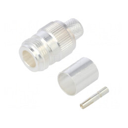 Conector RF 50 Ohm Argintat PSF 1/4M | Electronic-mag.ro | Componente Electronice