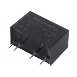 Convertor DC/DC 1W 24V la 12V 84mA | Electronic-mag.ro | Componente Electronice