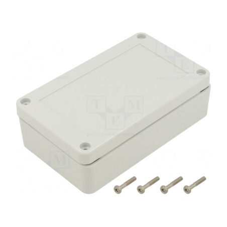 Carcasă Universală cu Bucșă din Alamă 75x125x37mm | Electronic-mag.ro | Componente Electronice