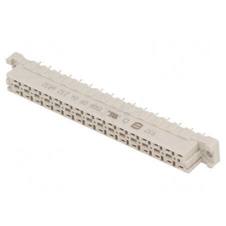 Mufă DIN 41612 tip D mamă 32 pini aurit 6A | Electronic-mag.ro | Componente Electronice