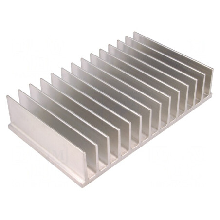 Radiator Extrudat cu Aripioare 100x165x35mm | Electronic-mag.ro | Componente Electronice