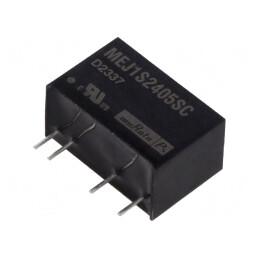 Convertor DC/DC 1W 24V la 5V 200mA SIP | Electronic-mag.ro | Componente Electronice