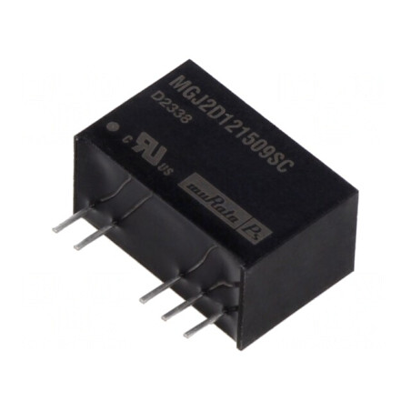 Convertor DC/DC 2W 10,8-13,2V la 15VDC și -8,7VDC | Electronic-mag.ro | Componente Electronice