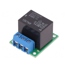 Modul: releu; Ch: 1; 5VDC; max.250VAC; 10A; Uîntrerup: max.125VDC