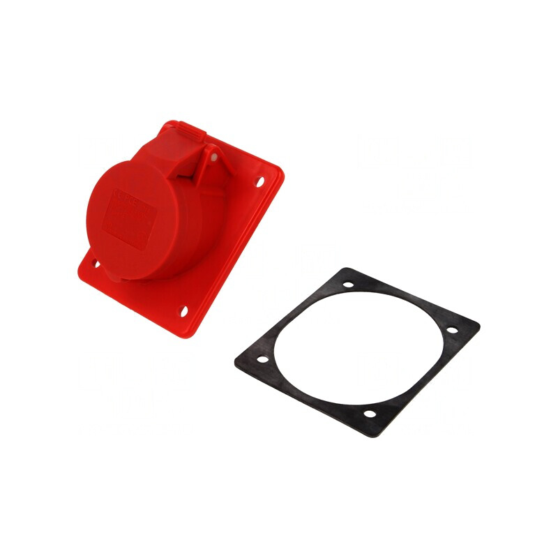 Conector Alimentare AC Trifazat 16A 400V IP44 | Electronic-mag.ro | Componente Electronice