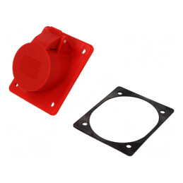 Conector Alimentare AC Trifazat 16A 400V IP44 | Electronic-mag.ro | Componente Electronice