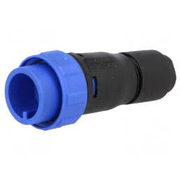 Conector Circular Mufă Tată 3 PIN Fără Contacte Pe Cablu | Electronic-mag.ro | Componente Electronice