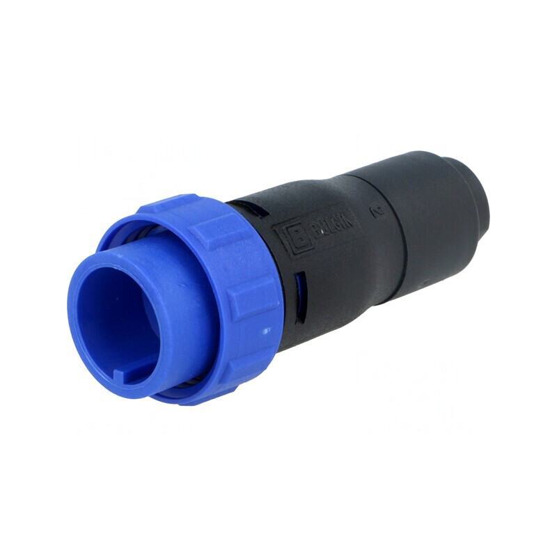 Conector Circular Mufă Tată 6 PIN fără Contacte pe Cablu | Electronic-mag.ro | Componente Electronice