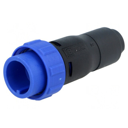 Conector Circular Mufă Tată 6 PIN fără Contacte pe Cablu | Electronic-mag.ro | Componente Electronice