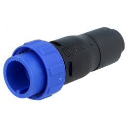 Conector Circular Mufă Tată 6 PIN fără Contacte pe Cablu | Electronic-mag.ro | Componente Electronice