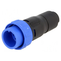 Conector Circular Mufă Tată 12 PIN Fără Contacte Pe Cablu | Electronic-mag.ro | Componente Electronice