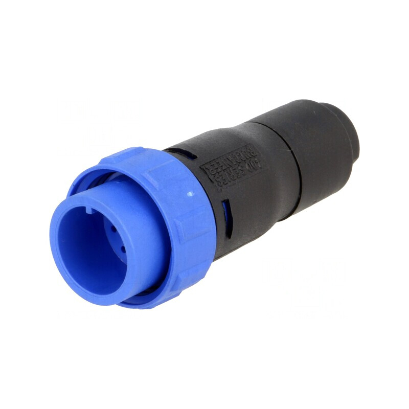 Conector Circular Mufă Tată 12 PIN Fără Contacte Pe Cablu | Electronic-mag.ro | Componente Electronice
