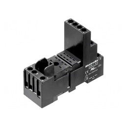 Stativ pentru șină DIN 240VAC 61,5mm 28mm | Electronic-mag.ro | Componente Electronice