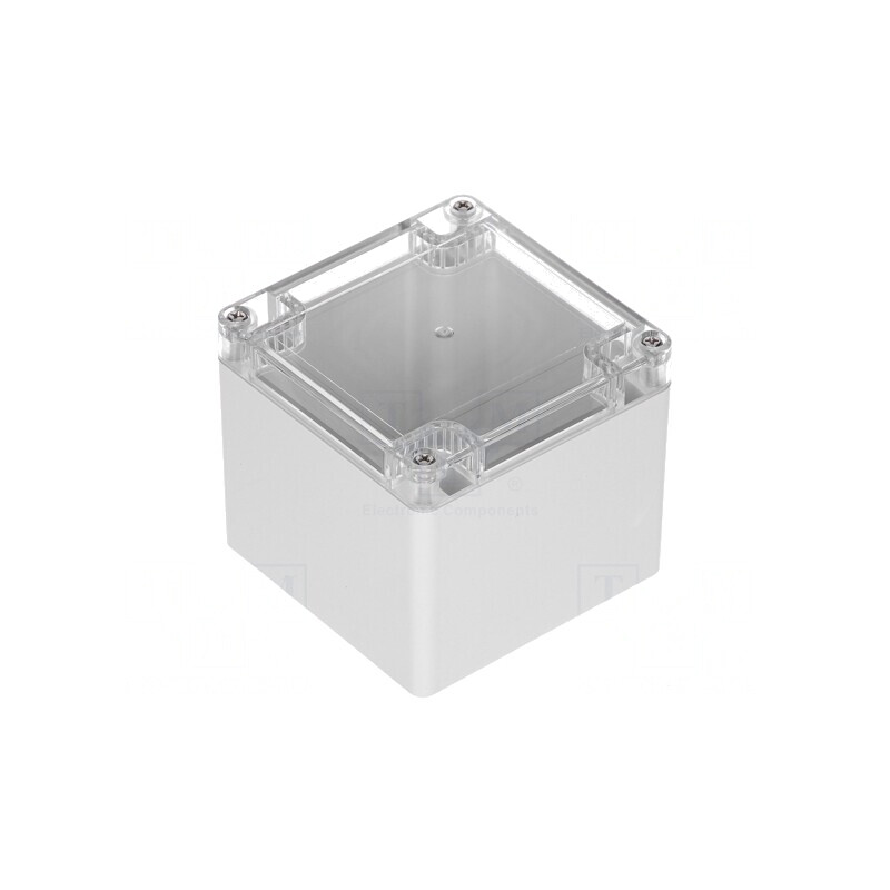 Carcasă Universală Policarbonat IP65 100x100x90mm | Electronic-mag.ro | Componente Electronice Carcasă Universală Policarbonat IP65 100x100x90mm | Electronic-mag.ro | Componente Electronice