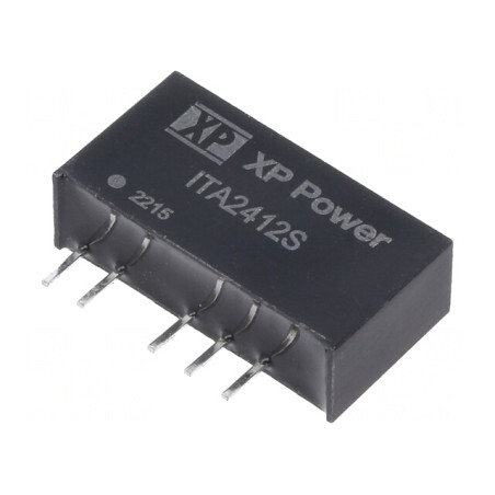 Convertor DC/DC 1W 24V la 12V și -12V SIP | Electronic-mag.ro | Componente Electronice