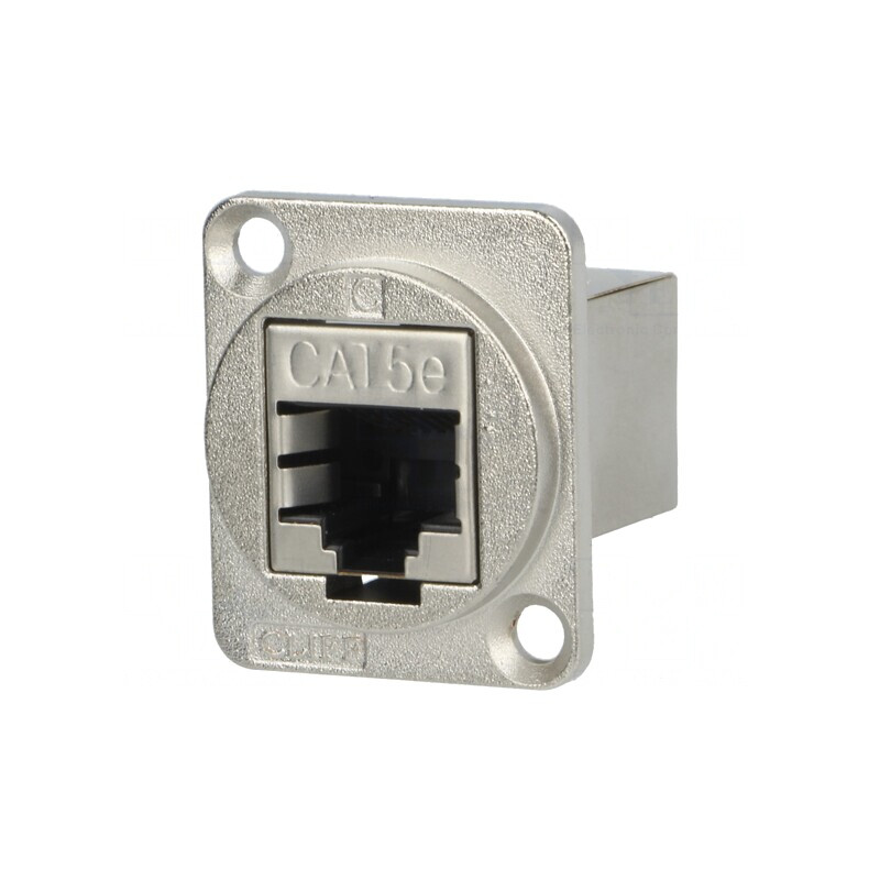Adaptor FT Cat 5e Ecranat 8p8c Metalic 19x24mm | Electronic-mag.ro | Componente Electronice Adaptor FT Cat 5e Ecranat 8p8c Metalic 19x24mm | Electronic-mag.ro | Componente Electronice