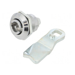 Închizătoare zinc turnat neagră 22mm | Electronic-mag.ro | Componente Electronice