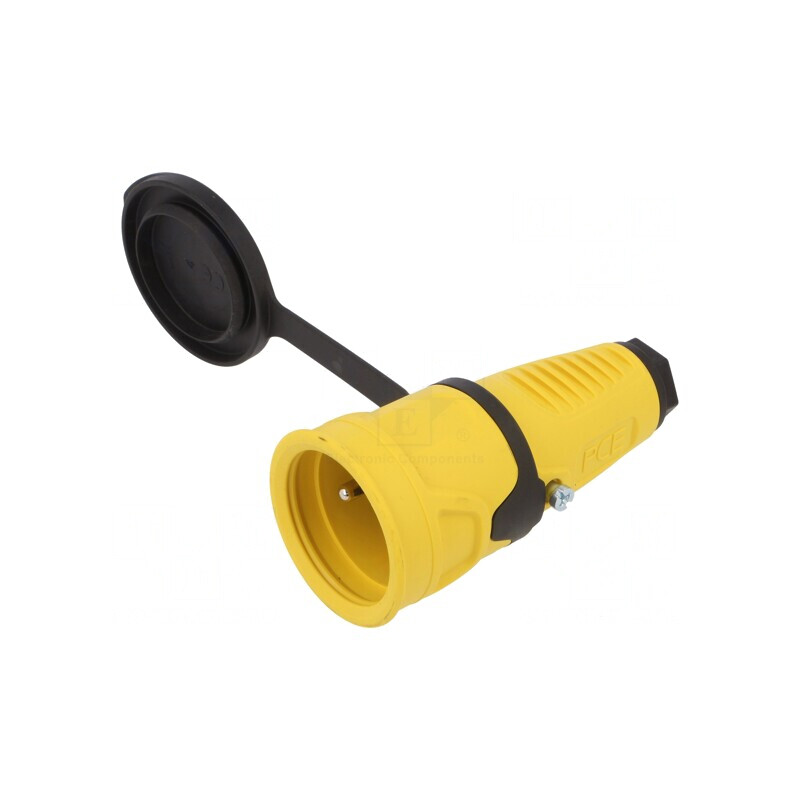 Conector Alimentare AC Mamă 250V 16A 2P PE Pe Cablu | Electronic-mag.ro | Componente Electronice Conector Alimentare AC Mamă 250V 16A 2P PE Pe Cablu | Electronic-mag.ro | Componente Electronice