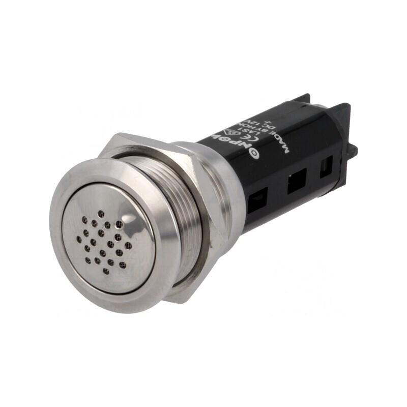 Semnalizator acustic 80dB IP50 Ø19mm | Electronic-mag.ro | Componente Electronice