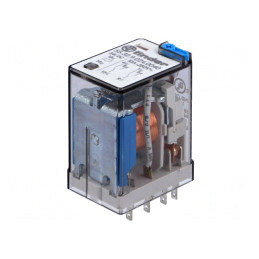 Releu Electromagnetic DPDT 24VDC 20A | Electronic-mag.ro | Componente Electronice